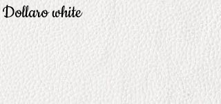 Цвет экокожи Dollaro White для медицинского дивана для ожидания со спинкой Д06 Инмедикс, 3-х местного